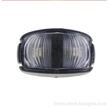 10-30V Red Amber Dual-Color LED Side Marker Lights for Trucks and Trailers